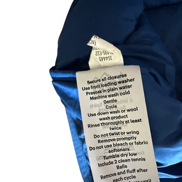 REI Co-Op Men's Lightweight Down Vest 650 Vibrant Blue Size XXL Outdoors Hiking - Picture 6 of 6